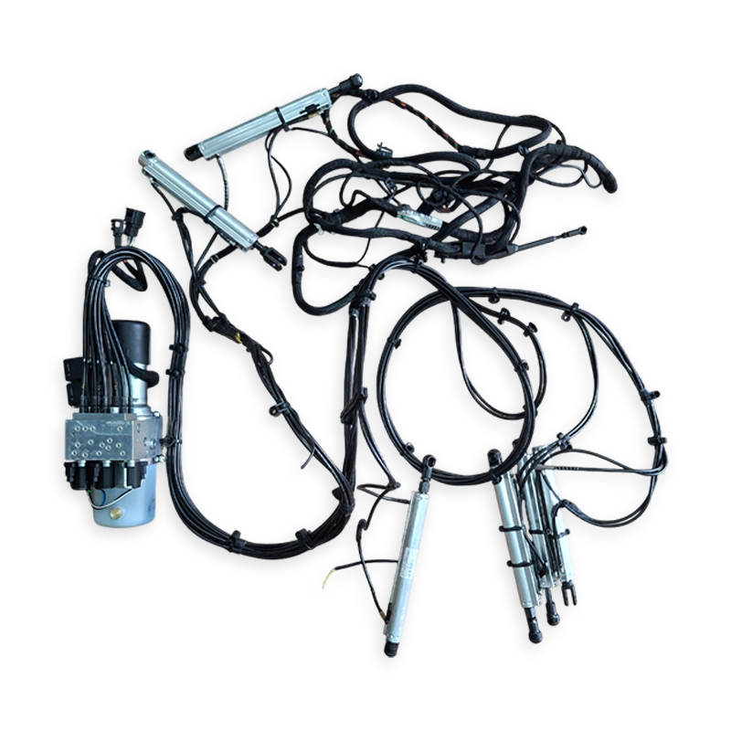 Audi A3 8V 2014 Complete set of pump lines and cylinders used