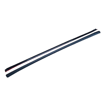 VW EOS Türverkleidungs-Zierleisten Schwarz – 2er-Set