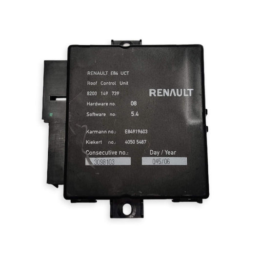 Renault Megane CC Roof Control Unit RCU 2006