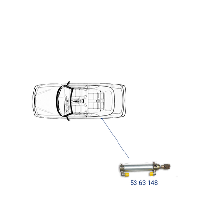 Saab 9-3 Hydraulikzylinder 